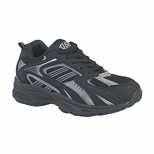 DEK VENUS Unisex Childrens Black Trainers Lace Up School PE Sports Boys Girls