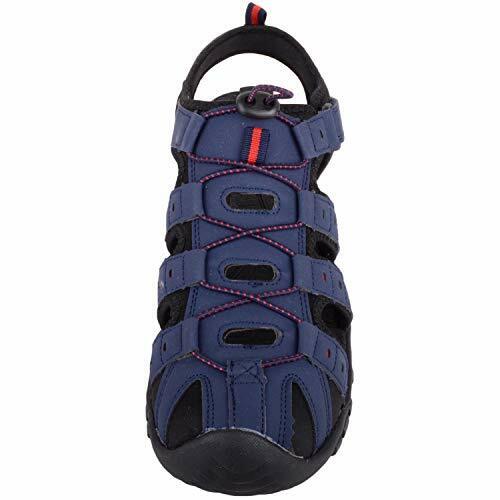 Urban Jacks Windermere Mens Navy Blue Lightweight Toggle Hiking / Sports Sandals