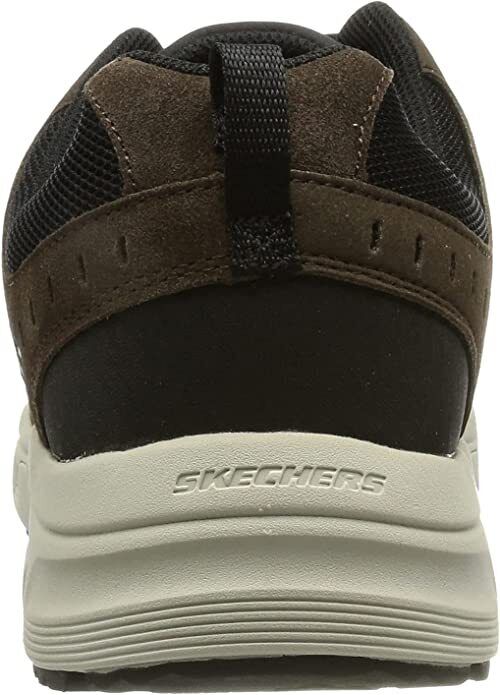 Skechers Oak Canyon Duelist Mens Chocolate/Black Relaxed Fit Hiking Trainers