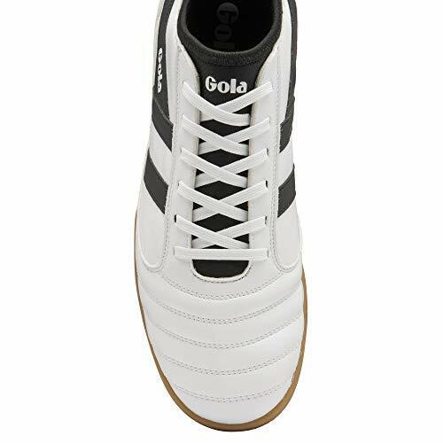 Gola Ceptor TX Mens White/Black Non Marking Lace Up Indoor Futsal Trainers