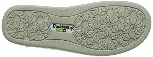 Padders Coastline Womens Beige Soft Leather Lace Up Sandals EXTRA WIDE FIT (EE)