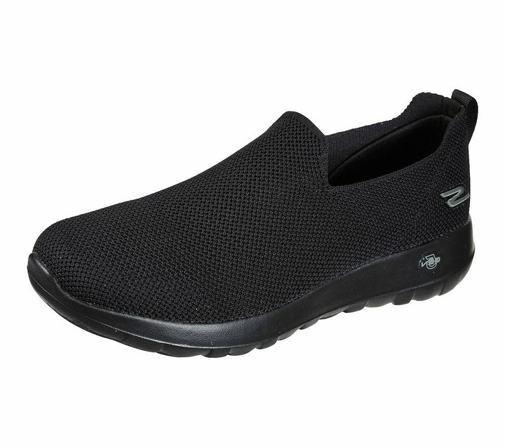 Skechers Go Walk Max Black Mesh Lightweight Cushioned Slip On Trainers