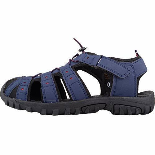 Urban Jacks Windermere Mens Navy Blue Lightweight Toggle Hiking / Sports Sandals