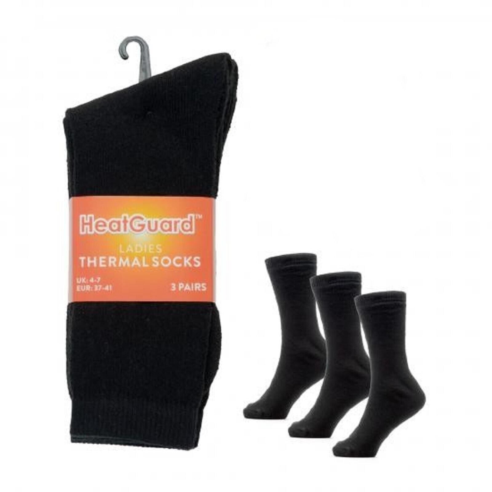 Mens black thermal socks hotsell