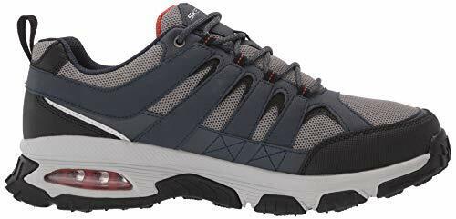 Skechers Air Envoy Mens Waterproof Navy/Grey Memory Foam Walking Trainers