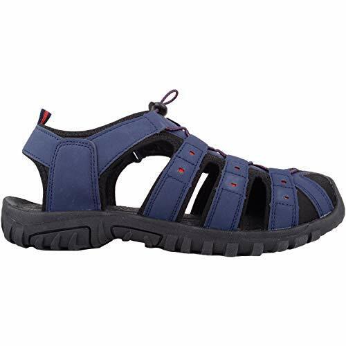 Urban Jacks Windermere Mens Navy Blue Lightweight Toggle Hiking / Sports Sandals