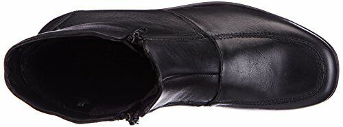 Waldlaufer 525902 Hissa Double Zip Fur Lined Ankle Wide Boots Removable Insole