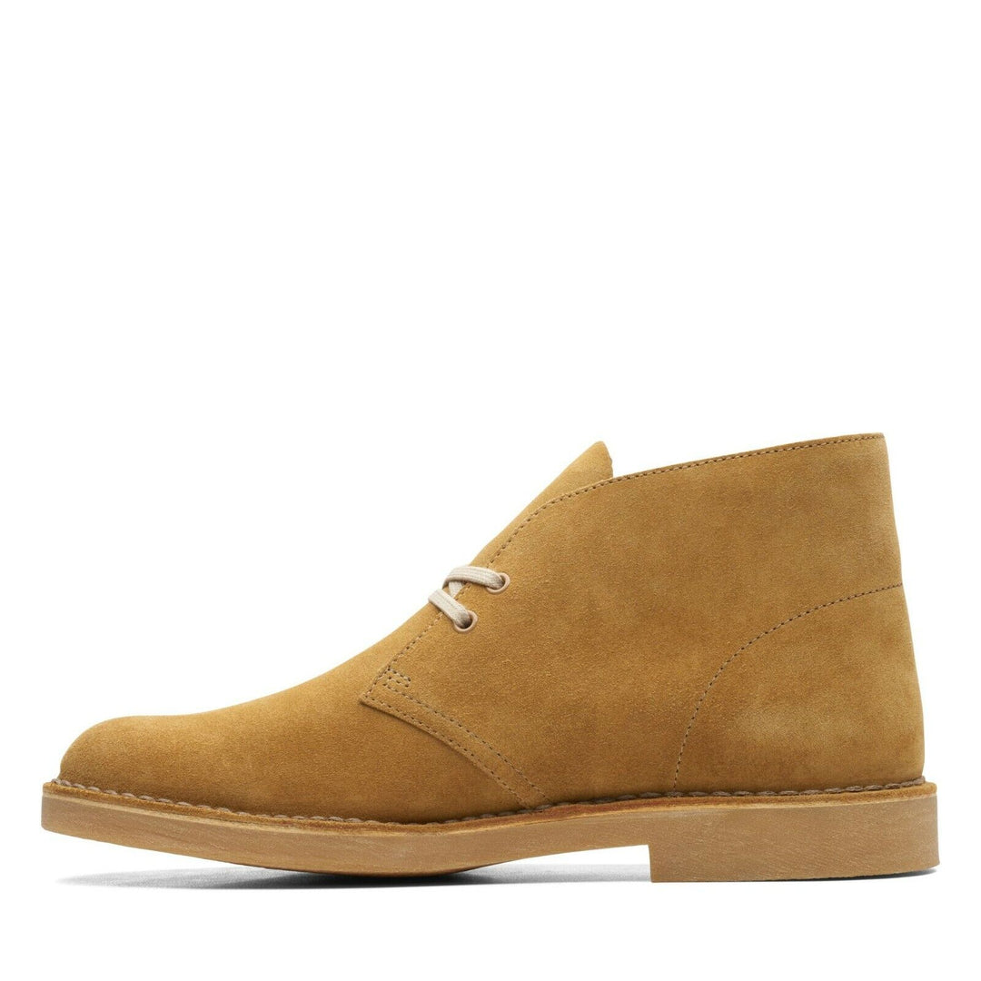 Clarks Originals Desert Boot 2 Mens Oakmoss Suede With Ortholite Rubber Soles