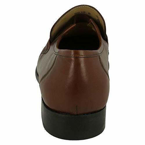 Thomas Blunt Boston Mens Brown All Leather Loafers Moccasin Slip On Formal Shoes