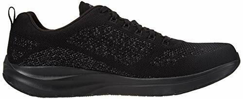 Skechers Ultra Groove Royal Dragoon Black Mesh Mens Trainers Lace Up Memory Foam