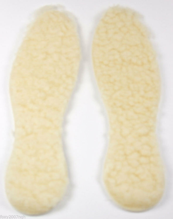 Grafters Unisex One Pair Fleecy Insoles Comfort Warm Cosy Anti Bacterial Comfort