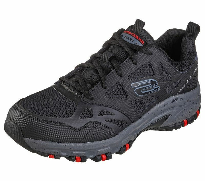 Skechers Black/Charcoal Mens Trainer Memory Foam Outdoor Hiking Trail Hillcrest