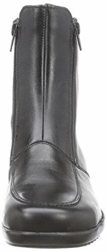 Waldlaufer 525902 Hissa Double Zip Fur Lined Ankle Wide Boots Removable Insole