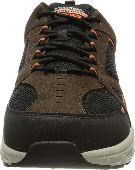 Skechers Oak Canyon Duelist Mens Chocolate/Black Relaxed Fit Hiking Trainers