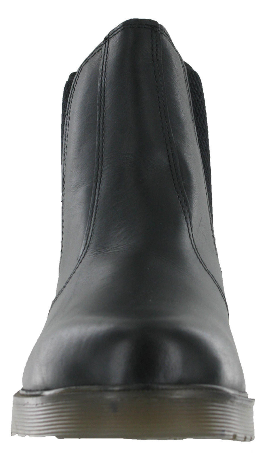 Grafters M573A Black Leather Pull On Air Cushion Dealer Chelsea Boots