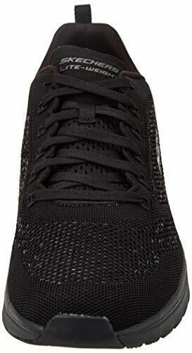 Skechers Ultra Groove Royal Dragoon Black Mesh Mens Trainers Lace Up Memory Foam