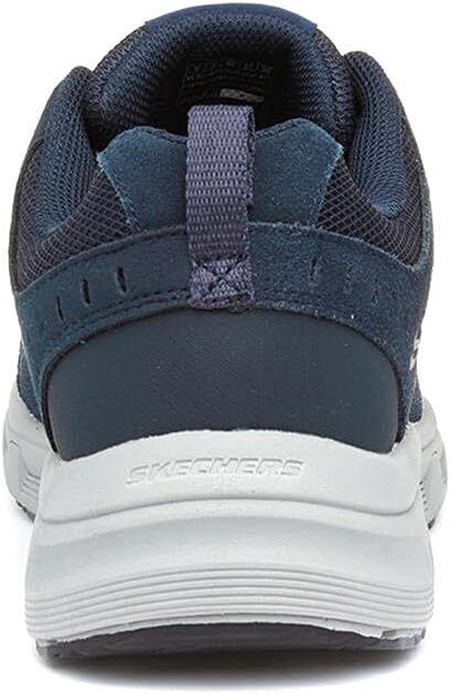 Skechers Oak Canyon Duellist Mens Navy Memory Foam Relaxed Fit Hiking Trainers