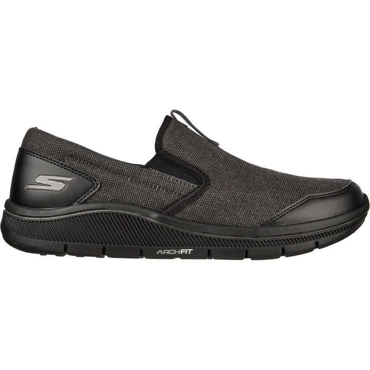 Skechers Go Golf Relaxed Fit Water Repellent Mens Slip On Golf Shoes/Trainers With Arch Support