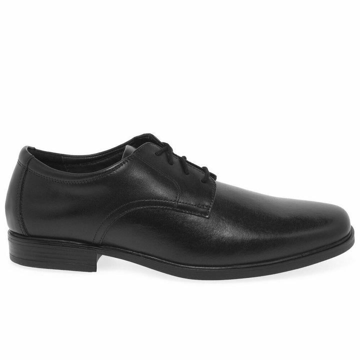 Clarks Howard Walk Wide H Fitting Mens Black Leather Oxford Lace Up Formal Shoes