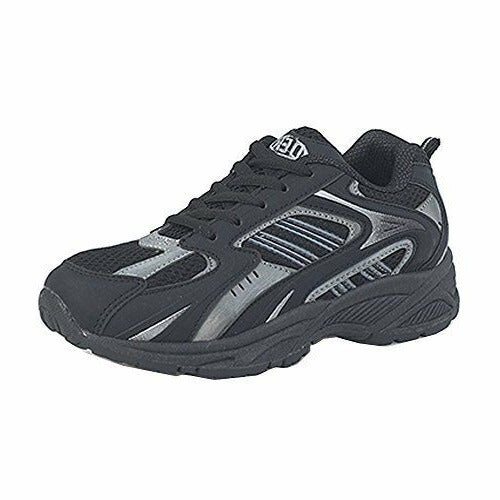 DEK VENUS Unisex Childrens Black Trainers Lace Up School PE Sports Boys Girls