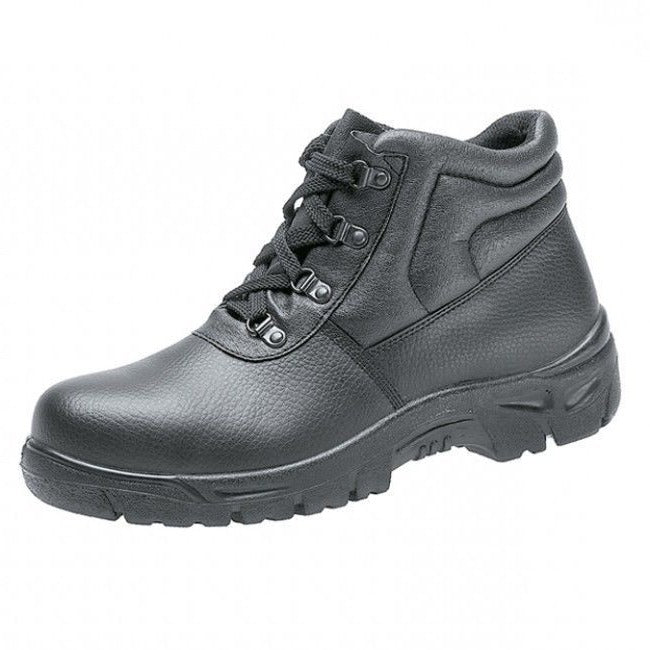 Grafters M5501 UNISEX Safety Steel Toe Cap Black Leather Work Boots UK 3-14