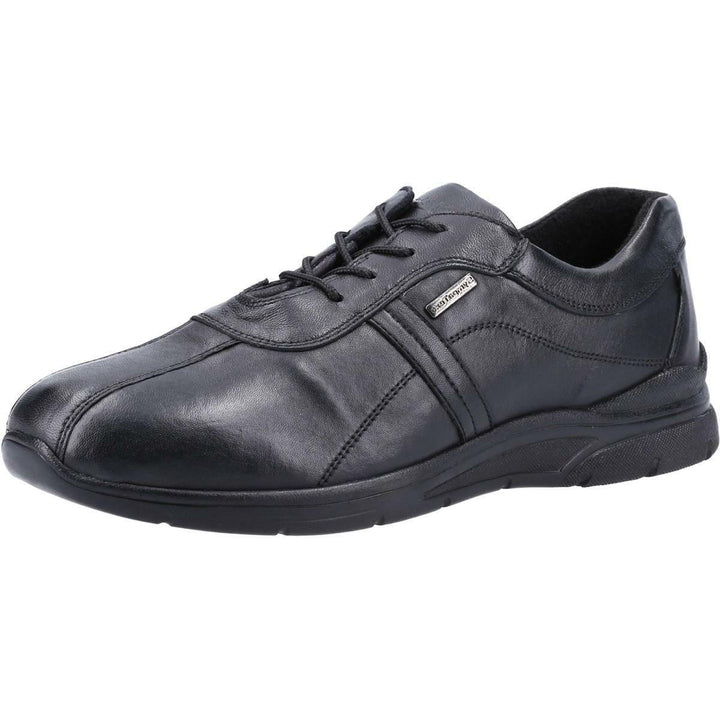 Cotswold Cam 2 Mens Waterproof Black Leather Lightweight Lace Up Shoes