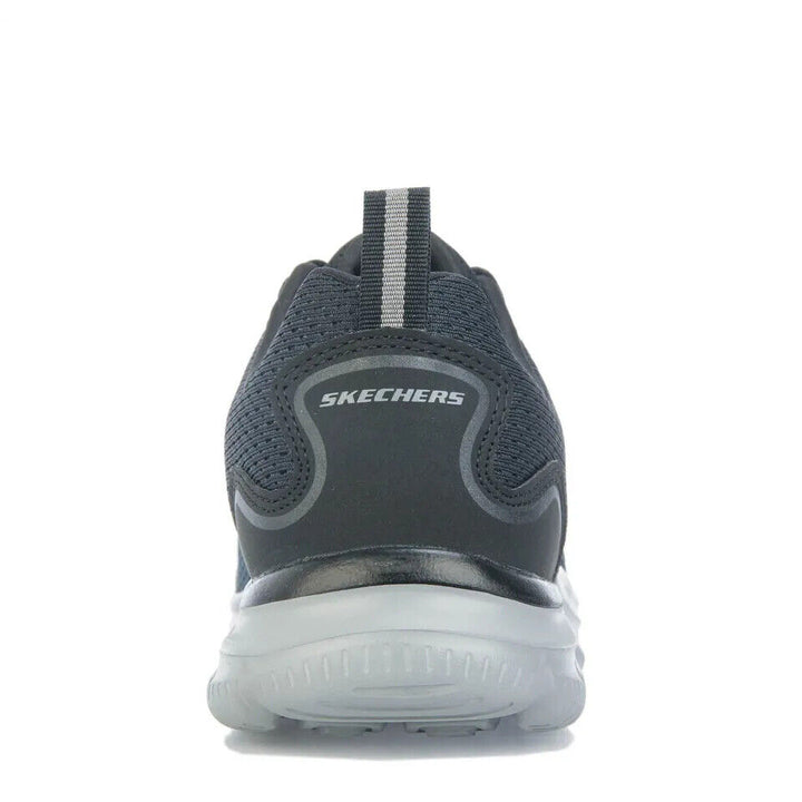 Skechers Track RipKent Grey Mens Light Weight Lace Up Memory Foam Sports Trainers