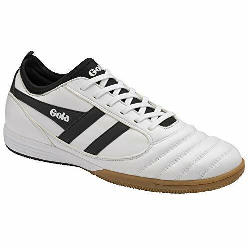 Gola Ceptor TX Mens White/Black Non Marking Lace Up Indoor Futsal Trainers