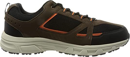 Skechers Oak Canyon Duelist Mens Chocolate/Black Relaxed Fit Hiking Trainers