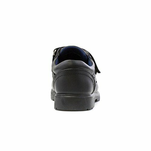 US Brass C657 Mark Children Boys Quality Black School Shoes w/ Strap Sizes Infant 8-6