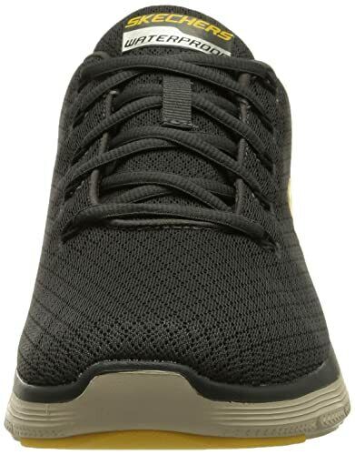 Skechers Coated Fidelity Charcoal WATERPROOF Trainers Flex Advantage 4.0