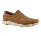 DR KELLER JACK MENS SUMMER CASUAL SLIP ON SHOES WITH ELASTICATED GUSSETS TAN