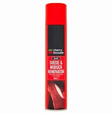 Cherry Blossom Premium Suede & Nubuck Shoe Renovator Black 200ML Spray