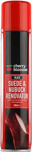 Cherry Blossom Premium Suede & Nubuck Shoe Renovator Black 200ML Spray