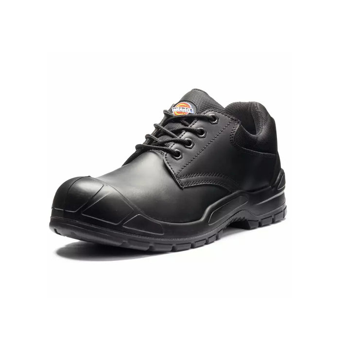 DICKIES Trenton Mens Ladies Unisex Black Steel Toe Cap Military Combat Safety Boots Work Shoes